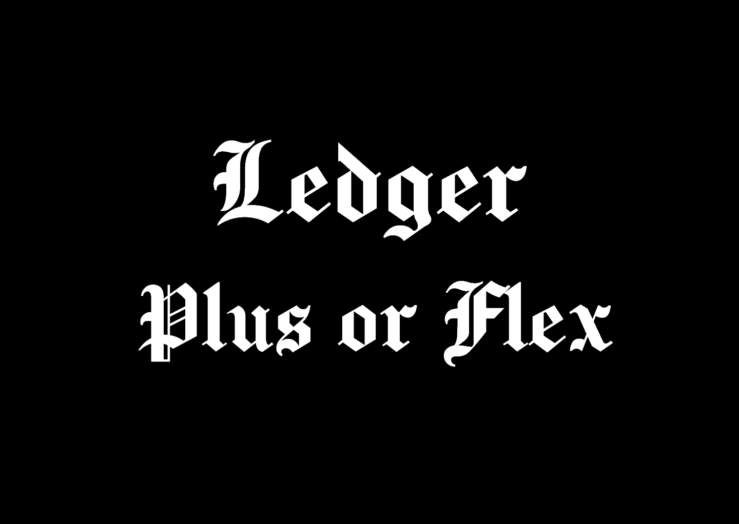ledger nano s plus or